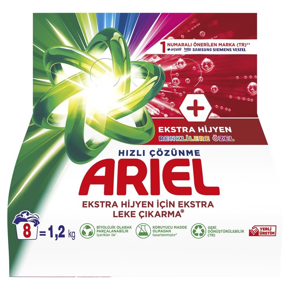 Ariel Oxi Toz Deterjan 1.2 Kg