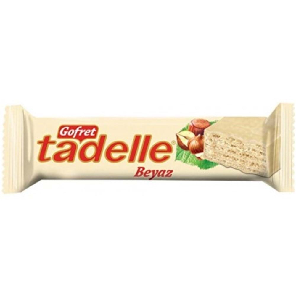 Tadelle Beyaz Çikolata Kaplı Gofret 35 Gr