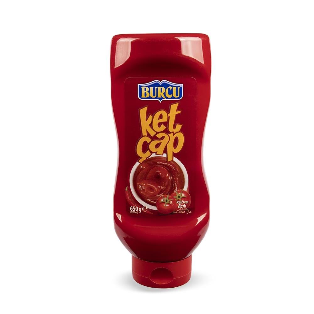 Burcu Ketçap Acı 650 Gr