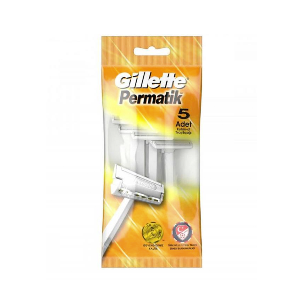 Gillette Permatik Kullan At Tıraş Bıçağı 5 Adet