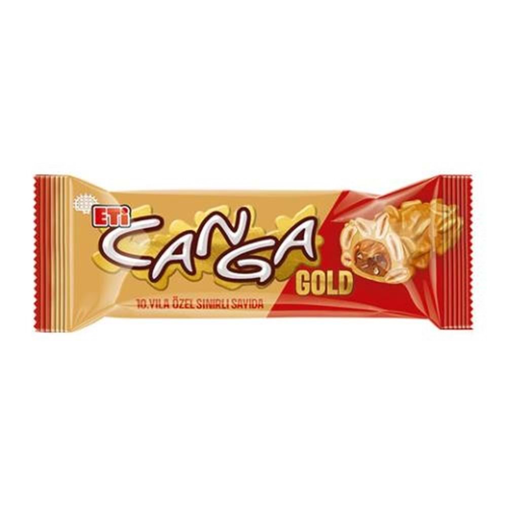 Eti Canga Gold Beyaz Çikolata Kaplı Bar 45 Gr