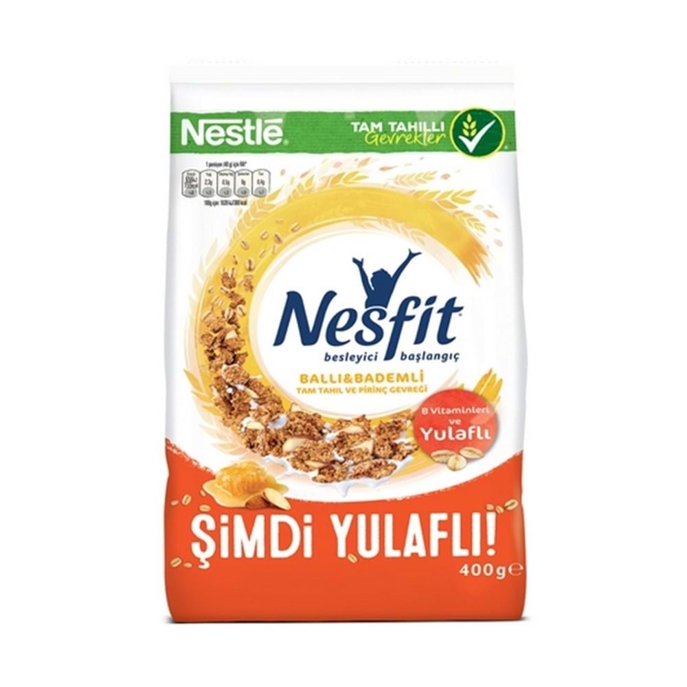 Nestle Nesfit Ballı & Bademli 400 Gr