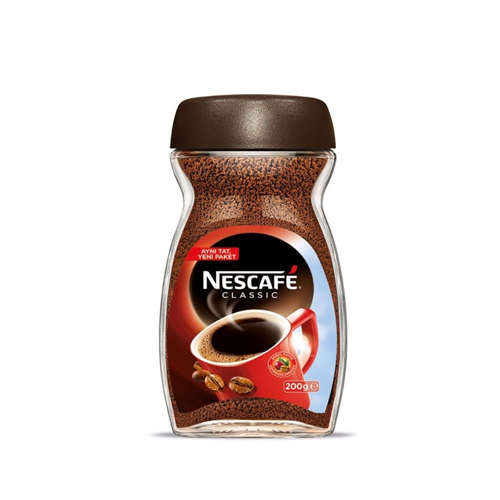 Nescafe Classic Kahve 200 Gr Kavanoz