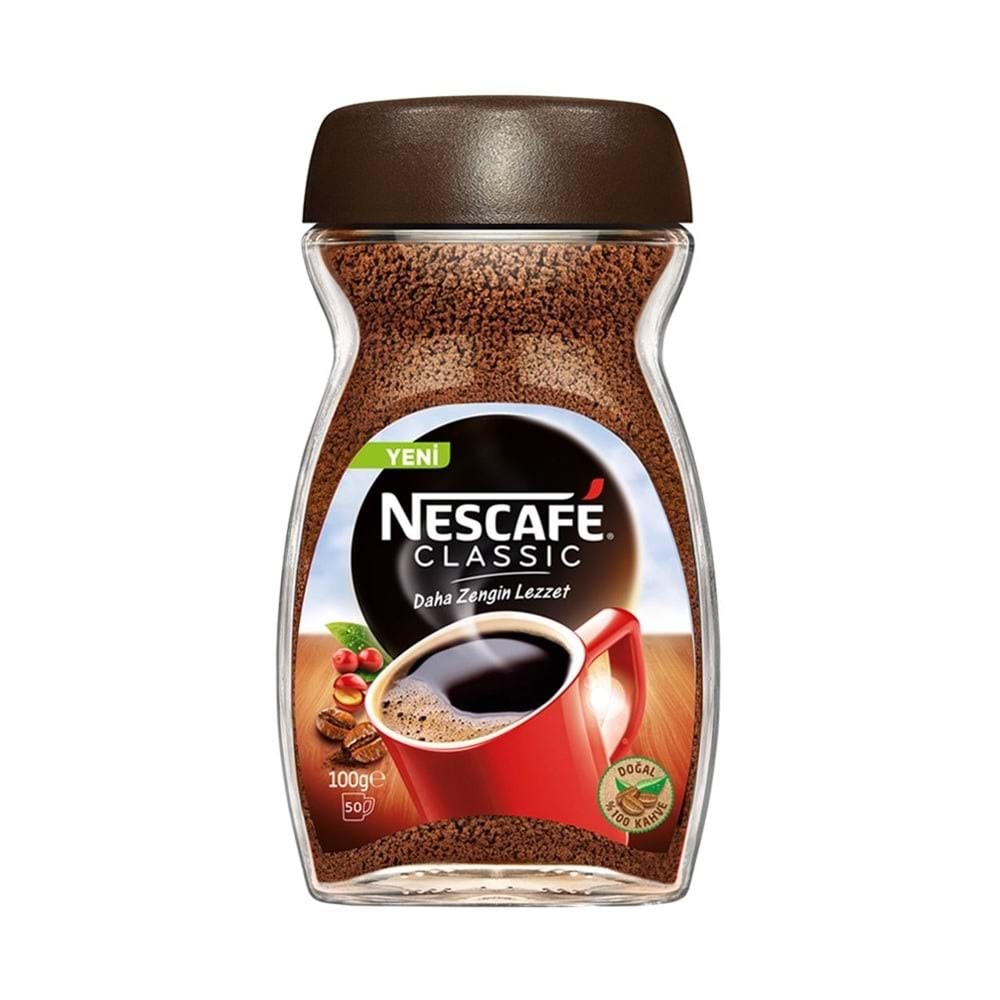 Nescafe Classic Kahve 100 Gr Kavanoz