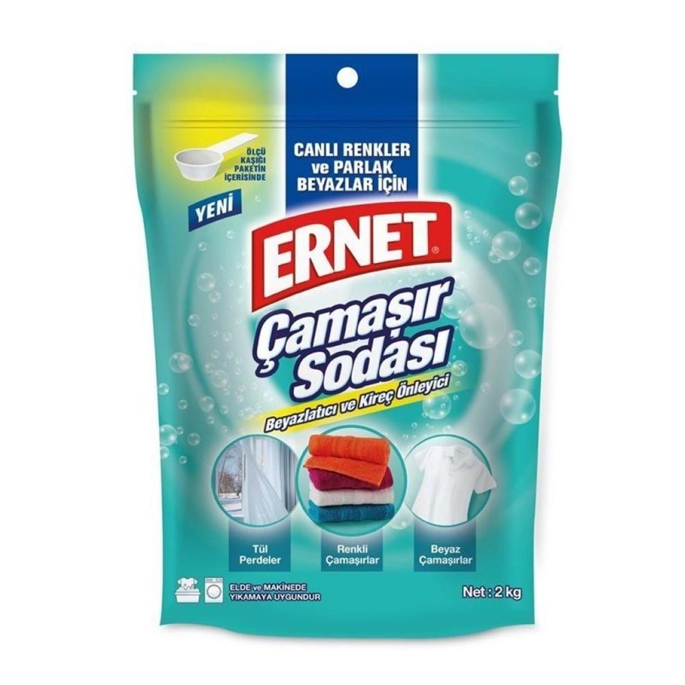 Ernet Çamaşır Sodası 2 Kg Beyazlatıcı Ve Kireç Önleyici