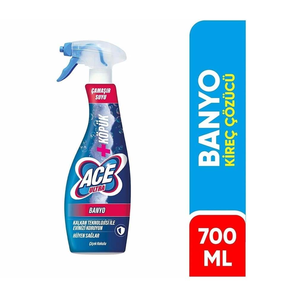 Ace Ultra Köpük Çiçek Kokulu 700 Ml Sprey