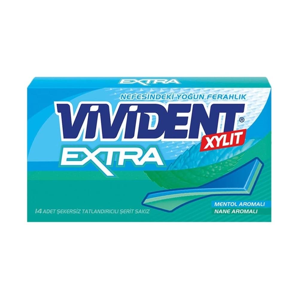Vivident Xylit Extra Nane Aromalı Sakız 33 Gr