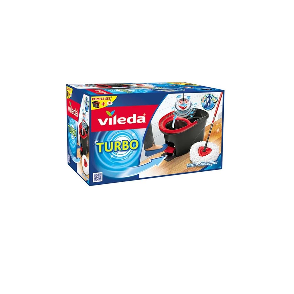 Vileda Pedallı Temizlik Seti Turbo
