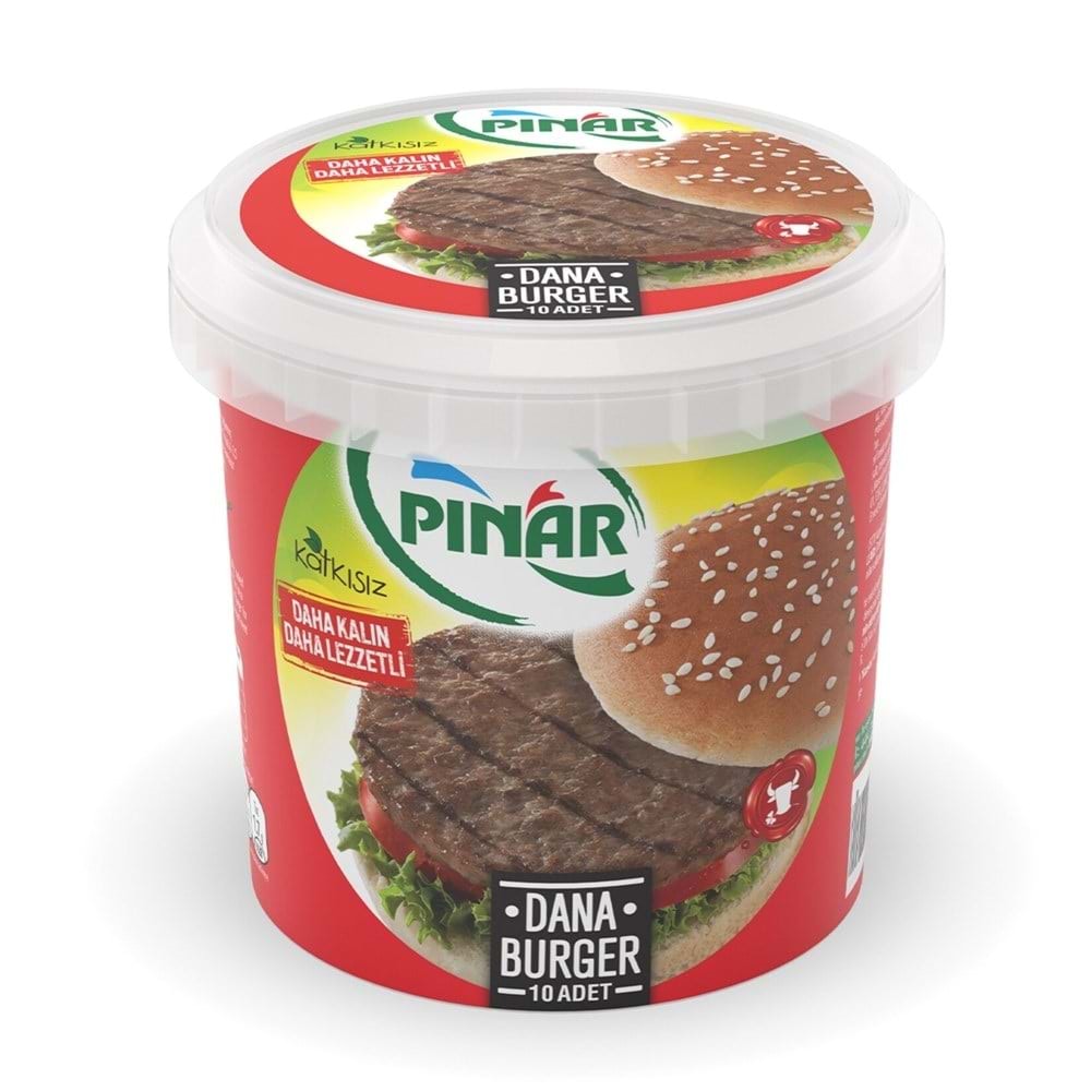 Pınar Donuk Burger 10 Adet 545 Gr