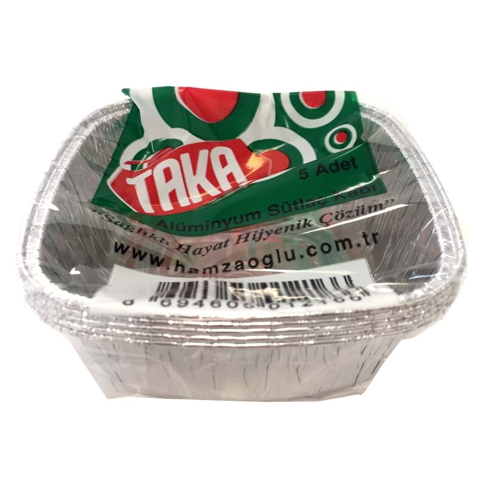 Taka Alüminyum Sütlaç Kase 5 Li