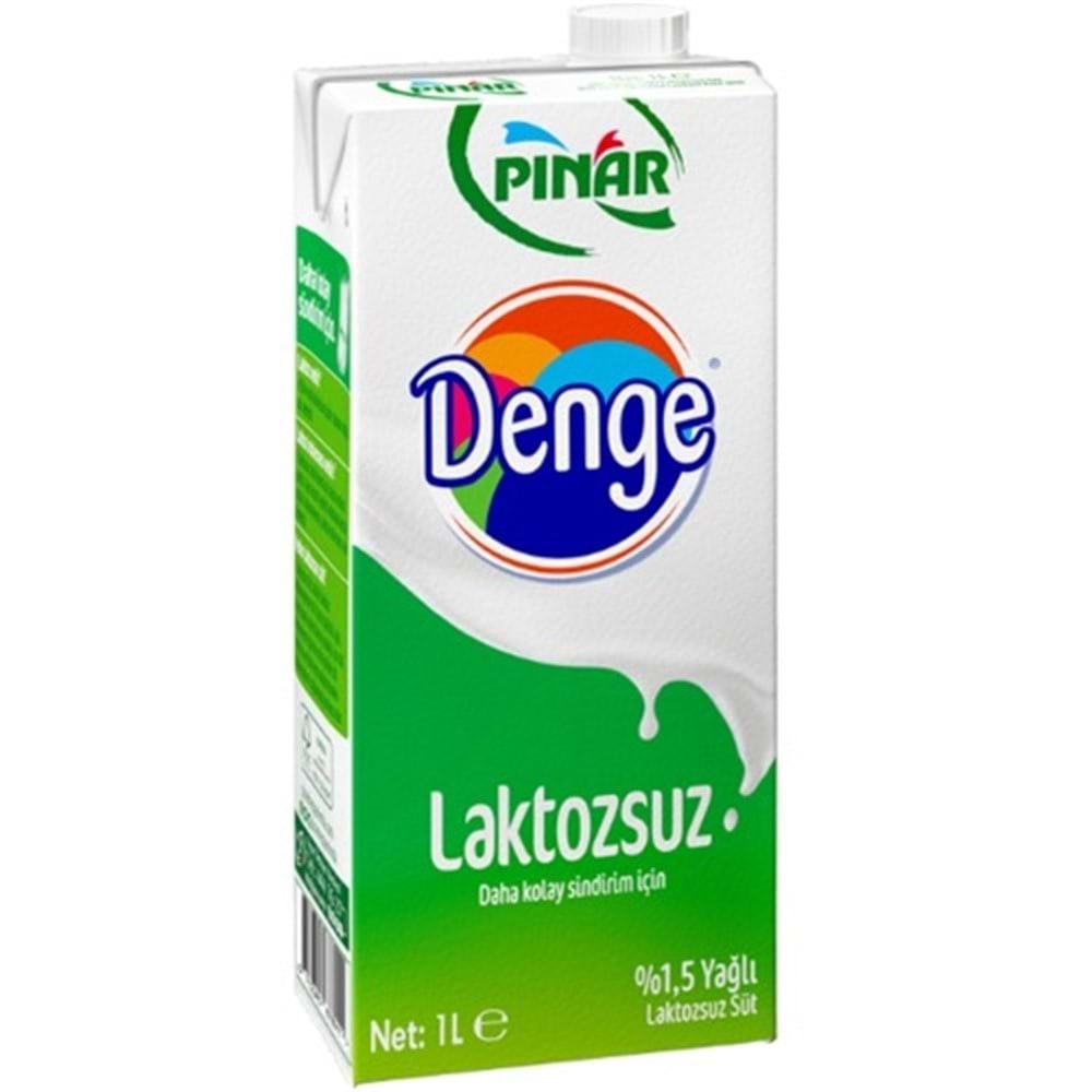 Pınar Süt Denge Laktozsuz 1Lt