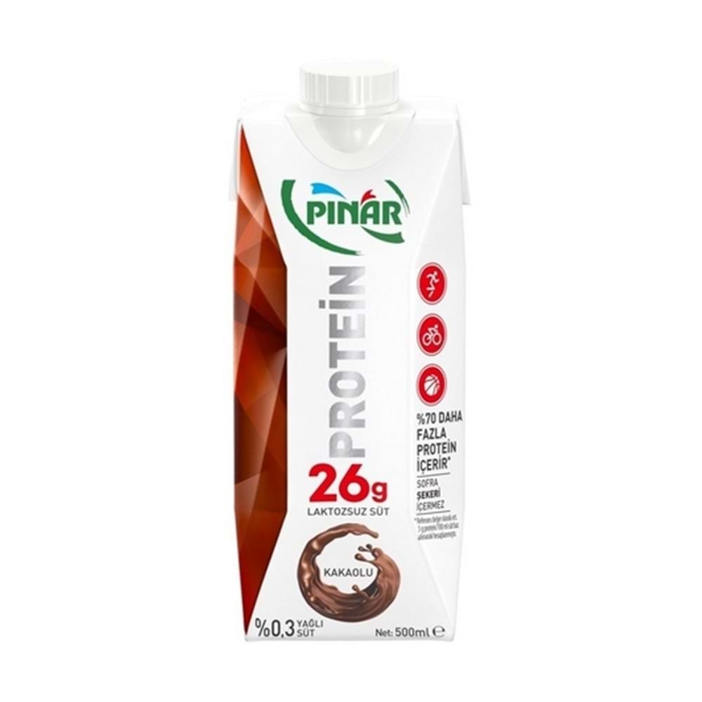 Pınar Süt Protein Kakaolu 500 Ml