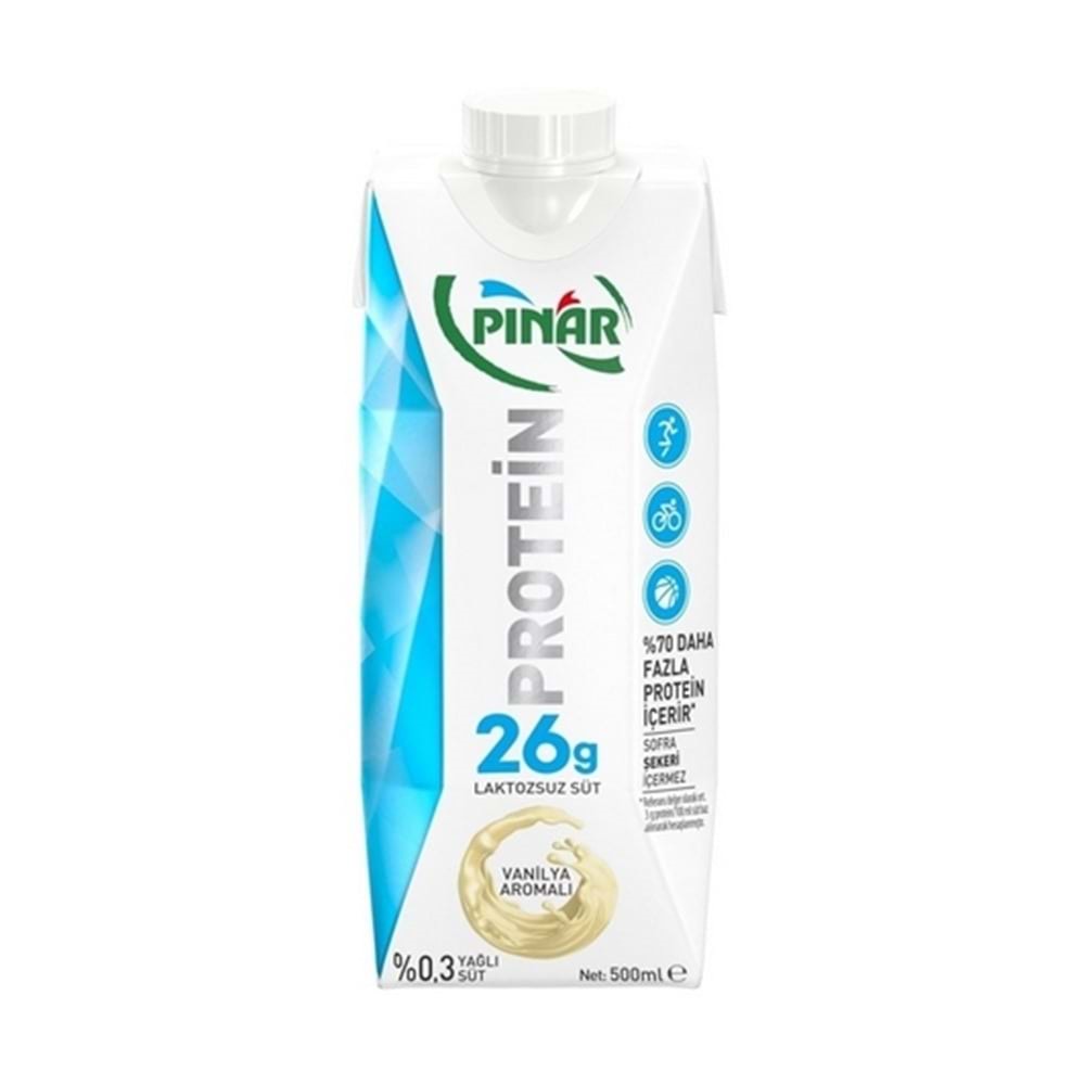 Pınar Süt Protein Vanilyalı 500 Ml