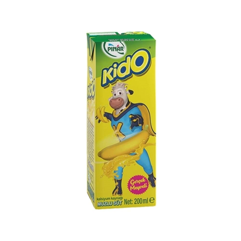 Pınar Kido Süt Muzlu 180 Ml