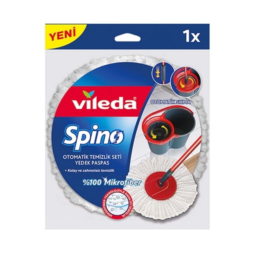 Vileda Temizlik Seti Spino Yedek Paspas Otomatik