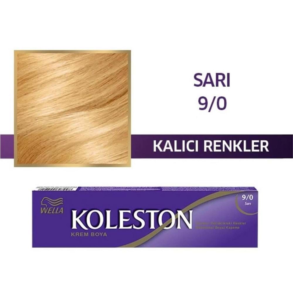 Koleston Tüp 9/0 Sarı