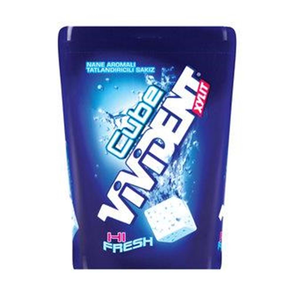 Vivident Xylit Cube Mega Nane Aromalı Sakız 86 Gr