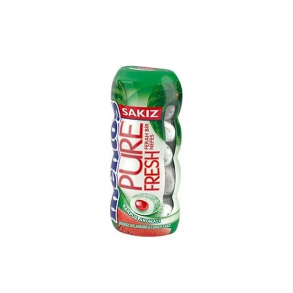 Mentos Pure Fresh Karpuz Aromalı Draje Sakız 15 Gr
