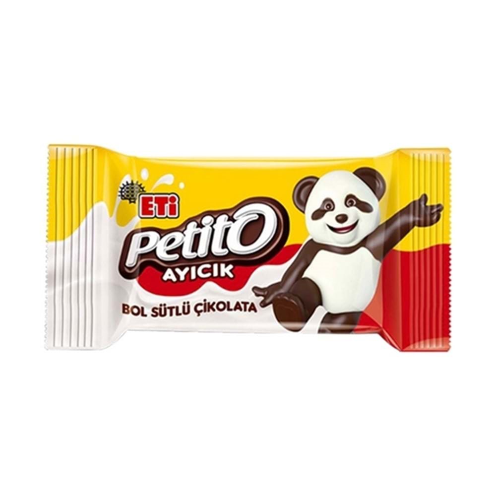 Eti Petito Ayıcık Sütlü Çikolata 8 Gr