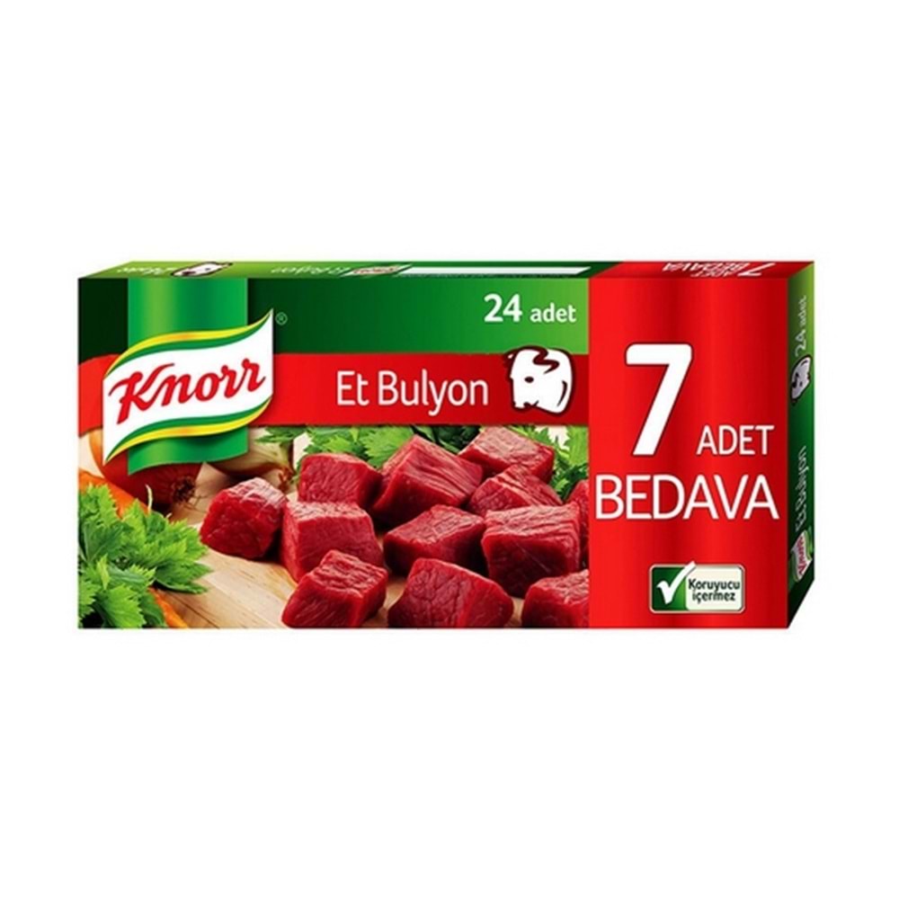 Knorr Et Bulyon 24 Adet 240 Gr