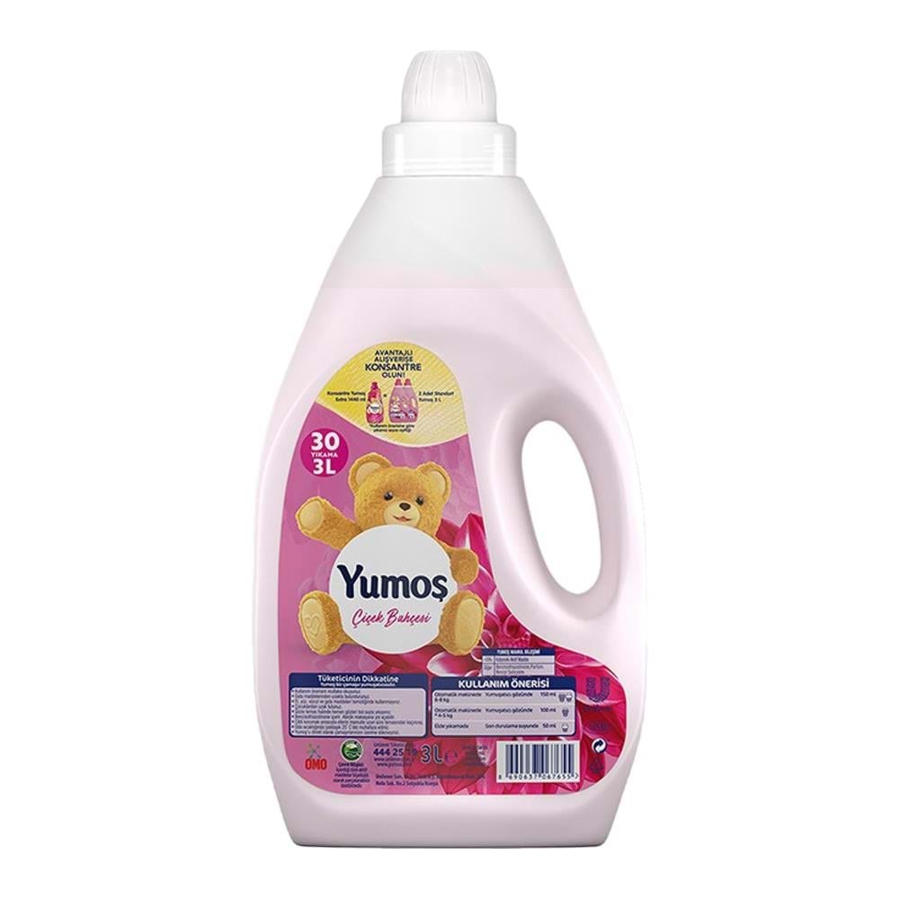 Yumoş Yumuşatıcı Çiçek Bahçesi 3 Lt