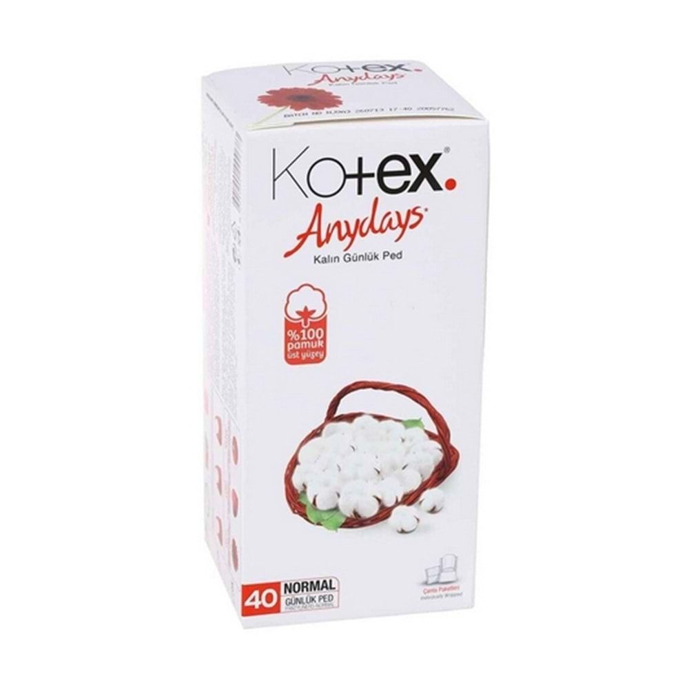 Kotex Normal Günlük Ped 34 Adet