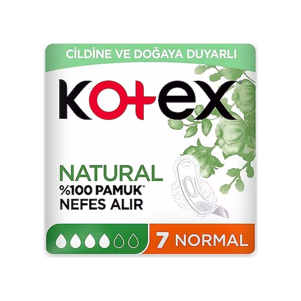Kotex Natural Hijyenik Ped Ultra Normal 7 Li