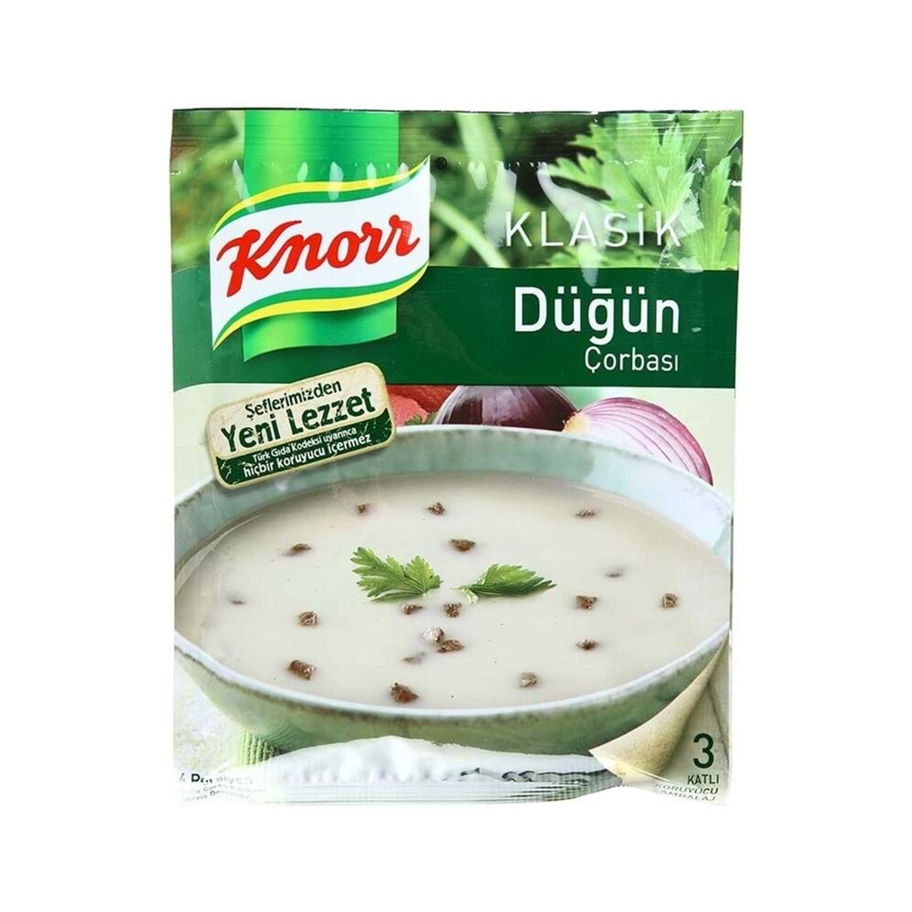 Knorr Hazır Düğün Çorbası 72 Gr
