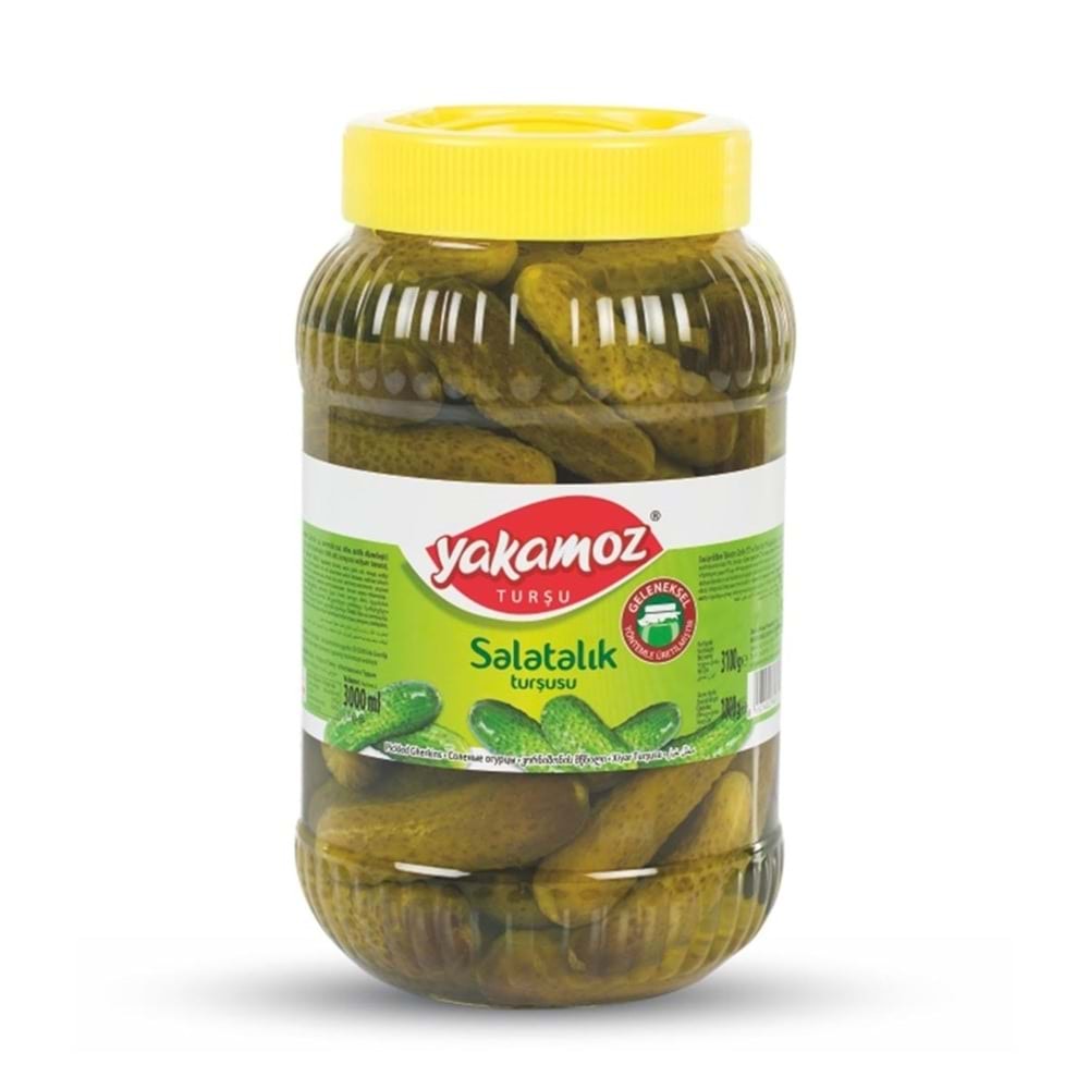 Yakamoz Kornişon Turşu 3 Kg