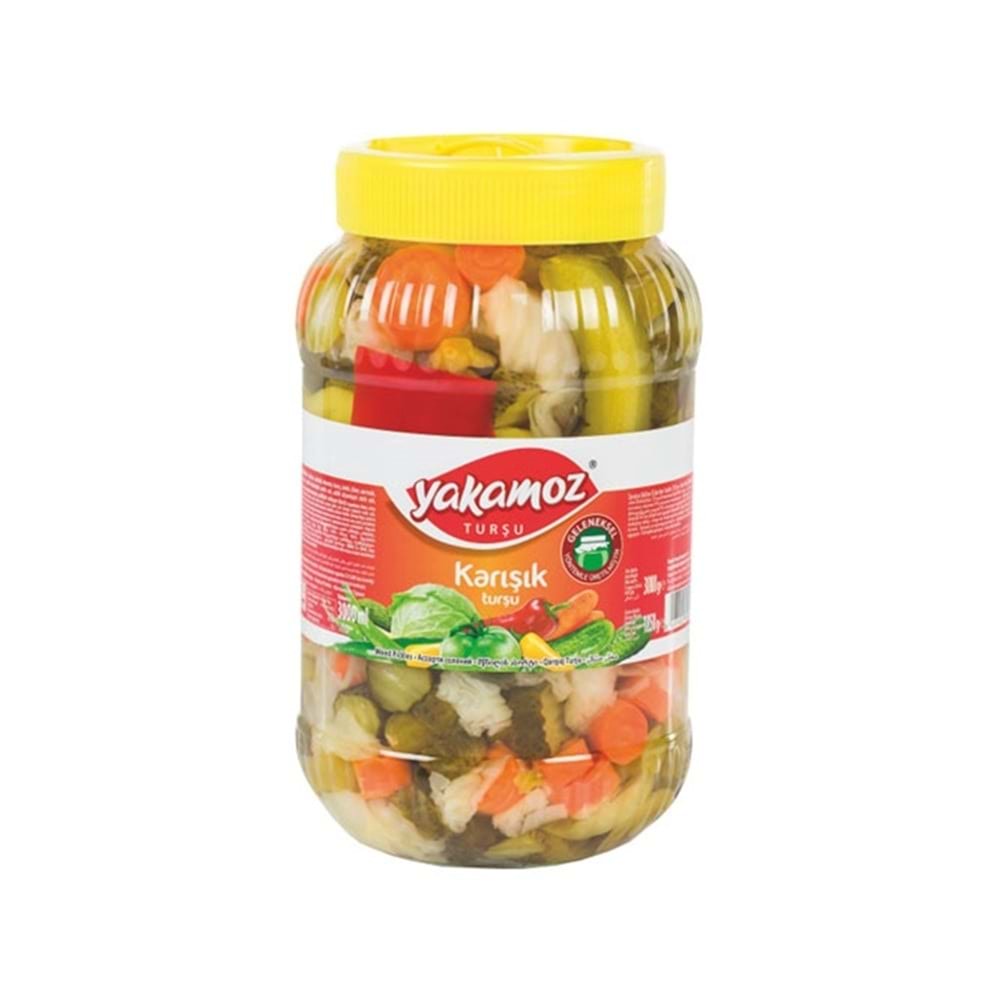 Yakamoz Karışık Turşu 3 Kg