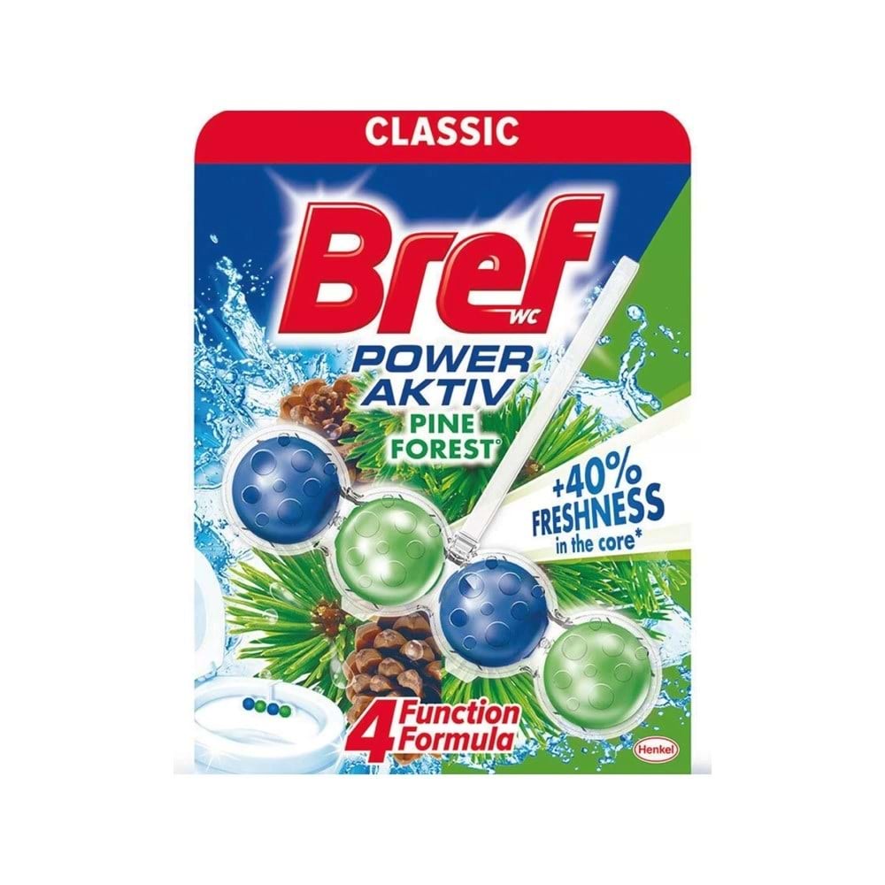 Bref Power Aktif Wc Temizleyici Blok Çam 50 Gr