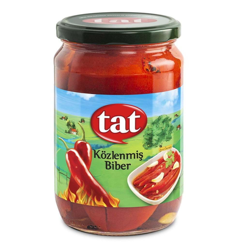 Tat Közlenmiş Biber 670 Gr Cam