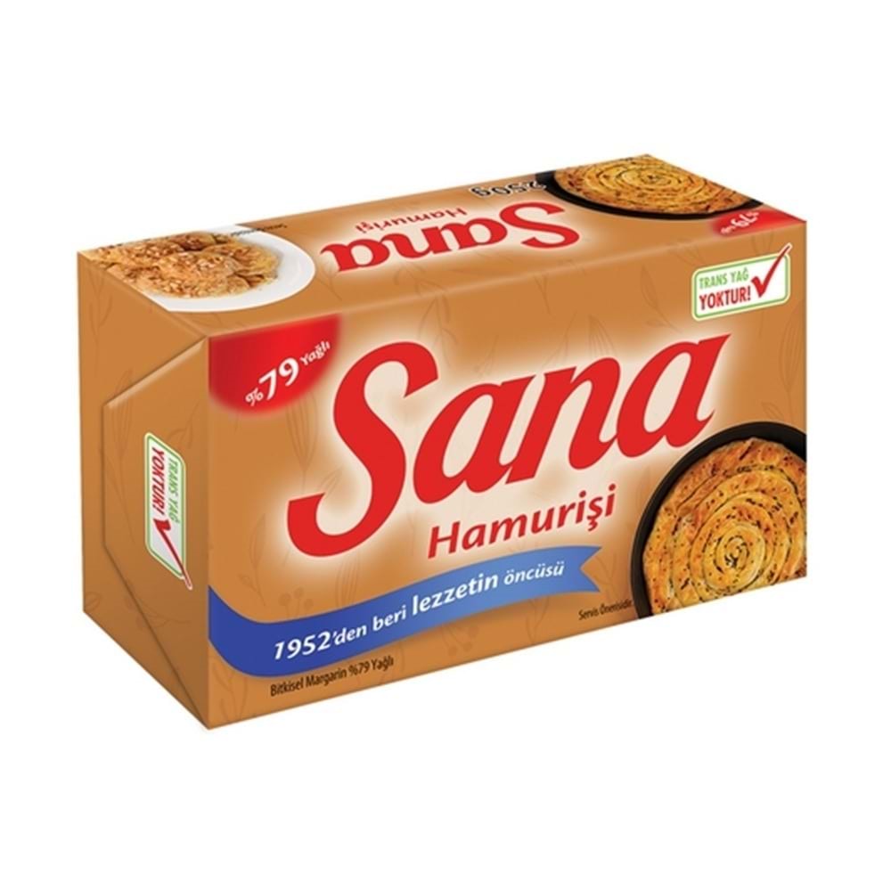 Sana Margarin Hamurişi 250 Gr Paket