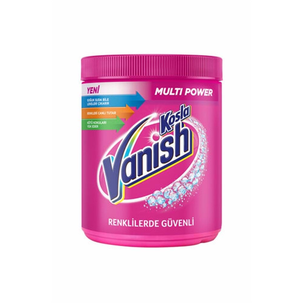 Vanish Toz Pembe Multipower Leke Çıkarıcı 400 Gr