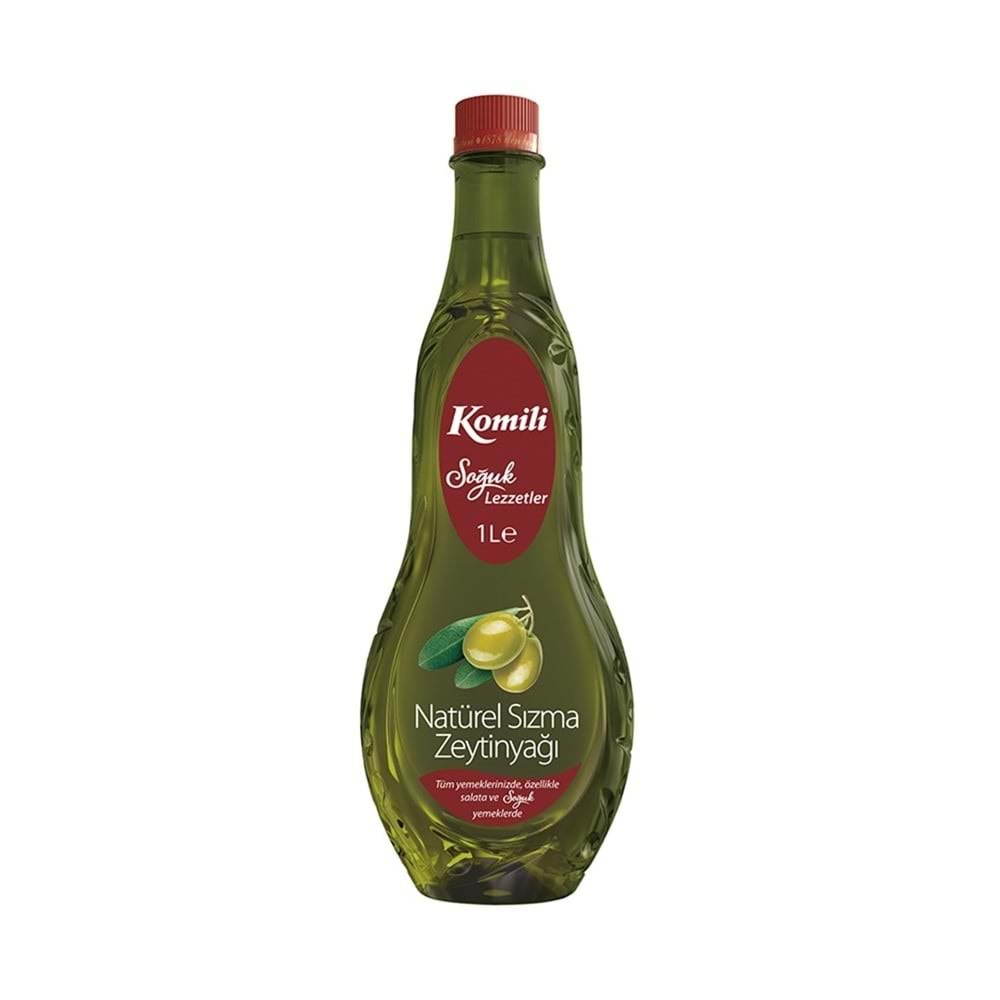 Komili Sızma Zeytinyağı Naturel 1 Lt Pet