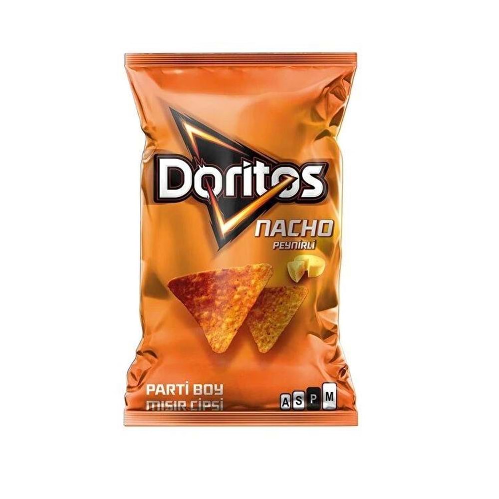 Doritos Nacho Peynir Aromalı Mısır Cipsi 19 Parti Boy