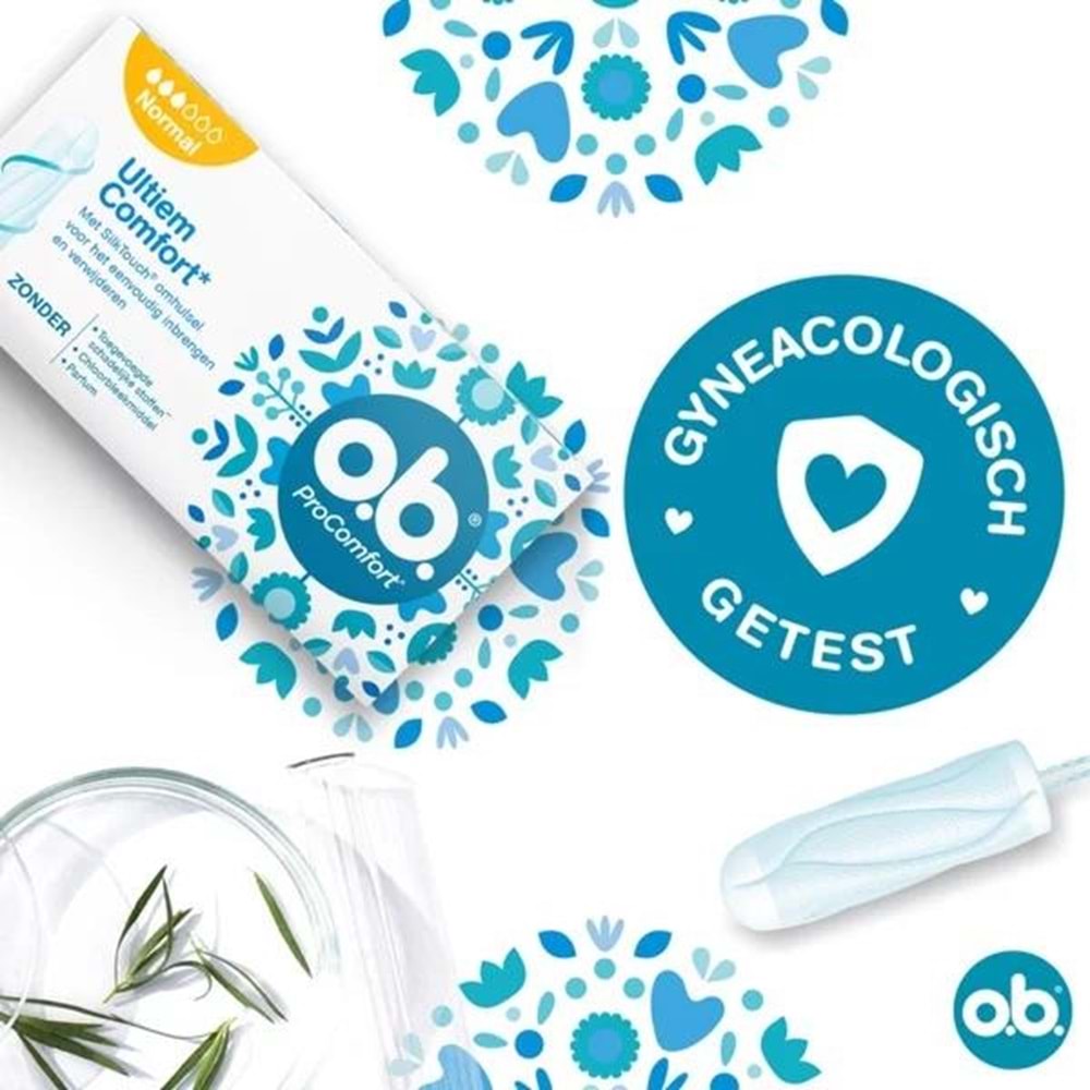 O.B. Normal Tampon 16 Adet