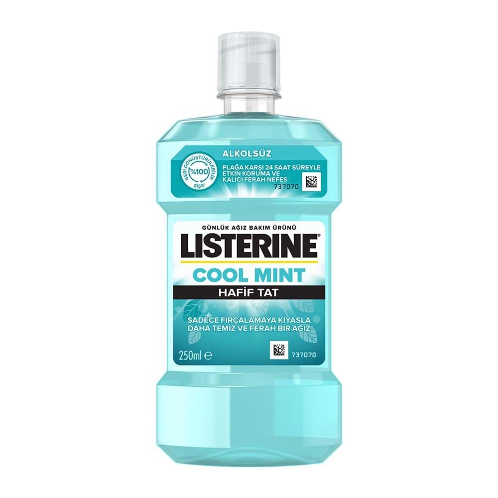 Listerine Ağız Bakım Ürünü 250 Ml Cool Mınt Hafif Tat