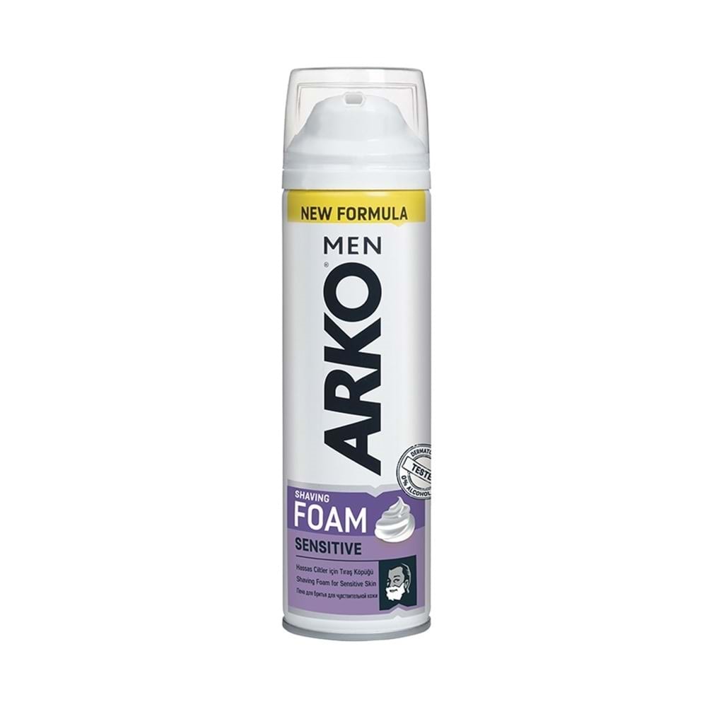 Arko Tıraş Köpüğü Sensitive 200 Ml
