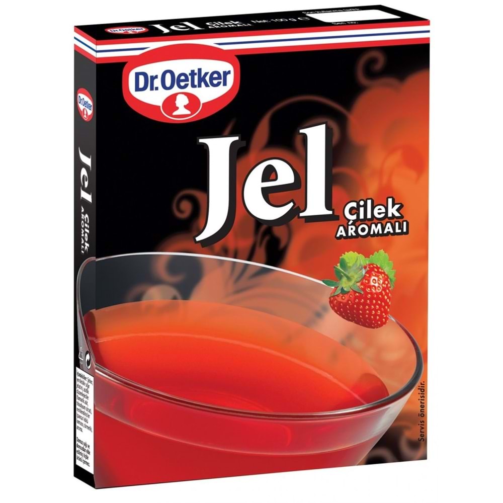 Dr. Oetker Jel Çilek Aromalı 100 Gr