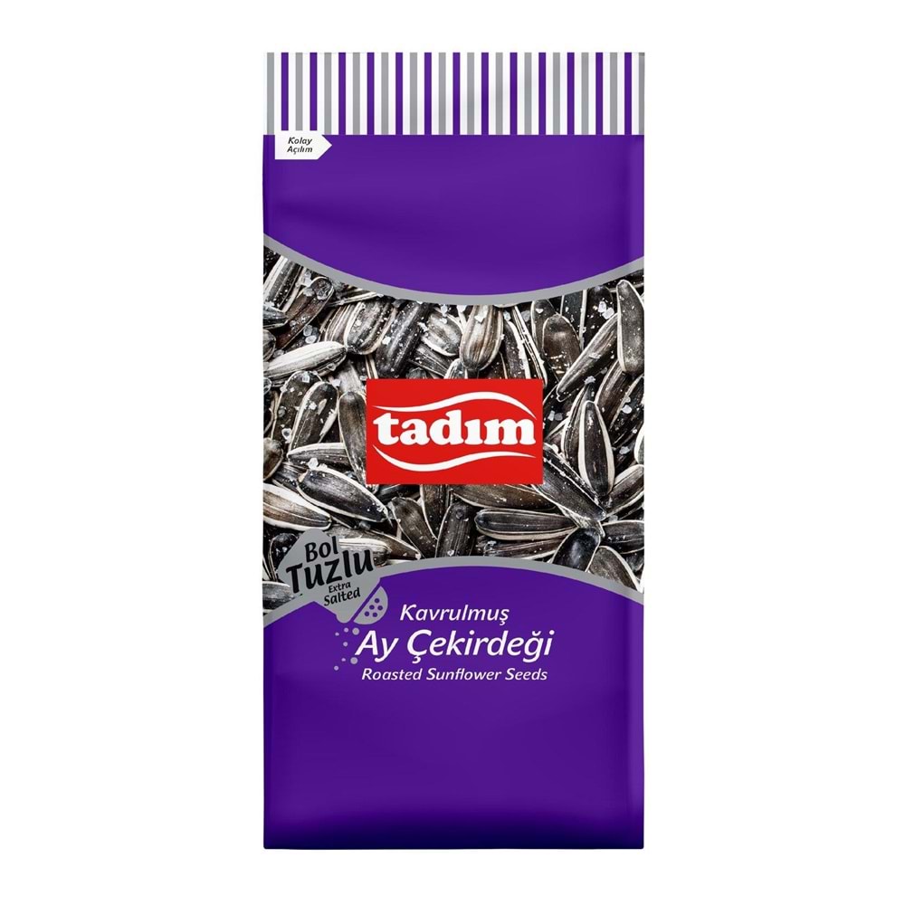 Tadım Bol Tuzlu Kavrulmuş Siyah Çekirdek 180 Gr