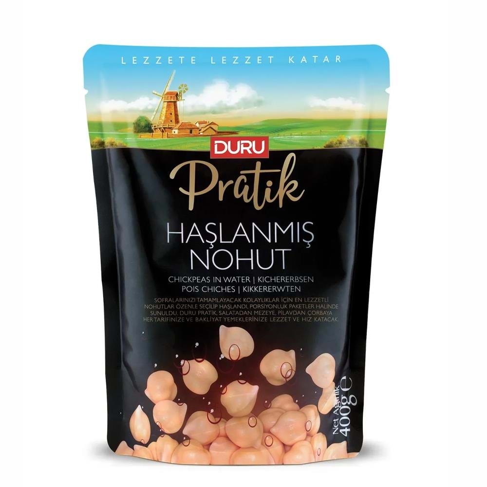Duru Pratik Haşlanmış Nohut 400 Gr