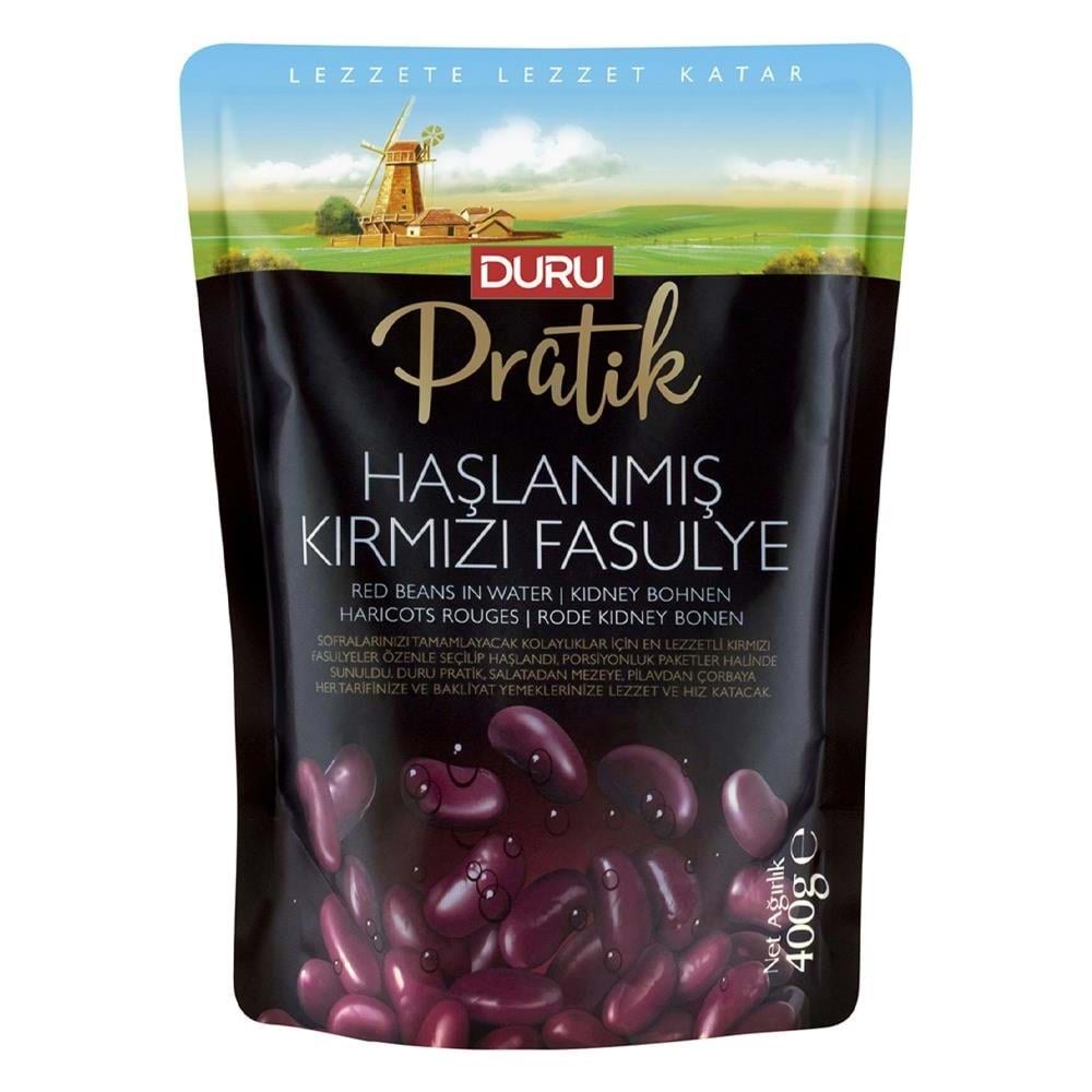 Duru Haşlanmış Kırmızı Fasulye 400 Gr