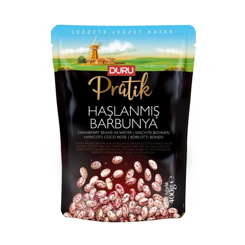 Duru Pratik Haşlanmış Barbunya 400 Gr