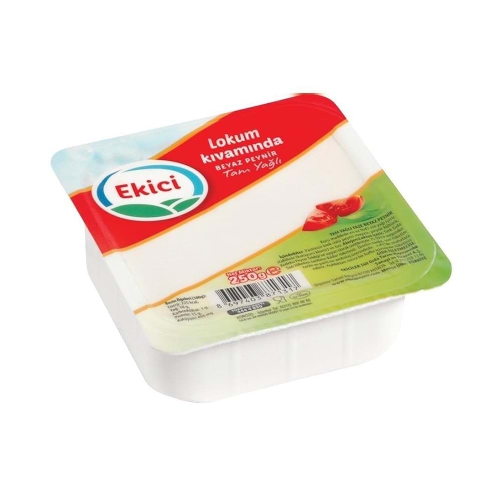 Ekici Beyaz Peynir Lokum Kıvamında 250 Gr