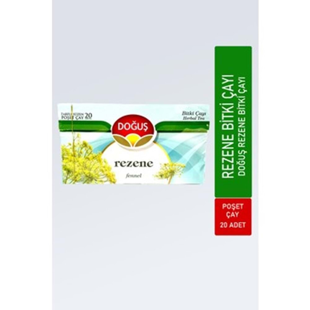 Doğuş Poşet Bitki Çayı Rezene 20 Li Paket 40 Gr