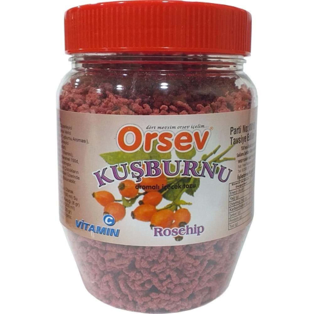 Orsev Kuşburnu Granül 300 Gr Kavanoz