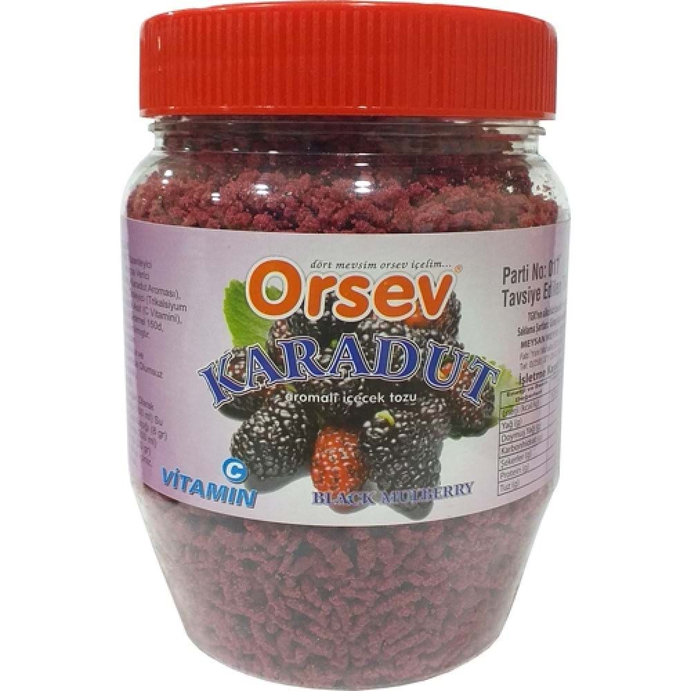 Orsev Karadut Granül 300 Gr Kavanoz