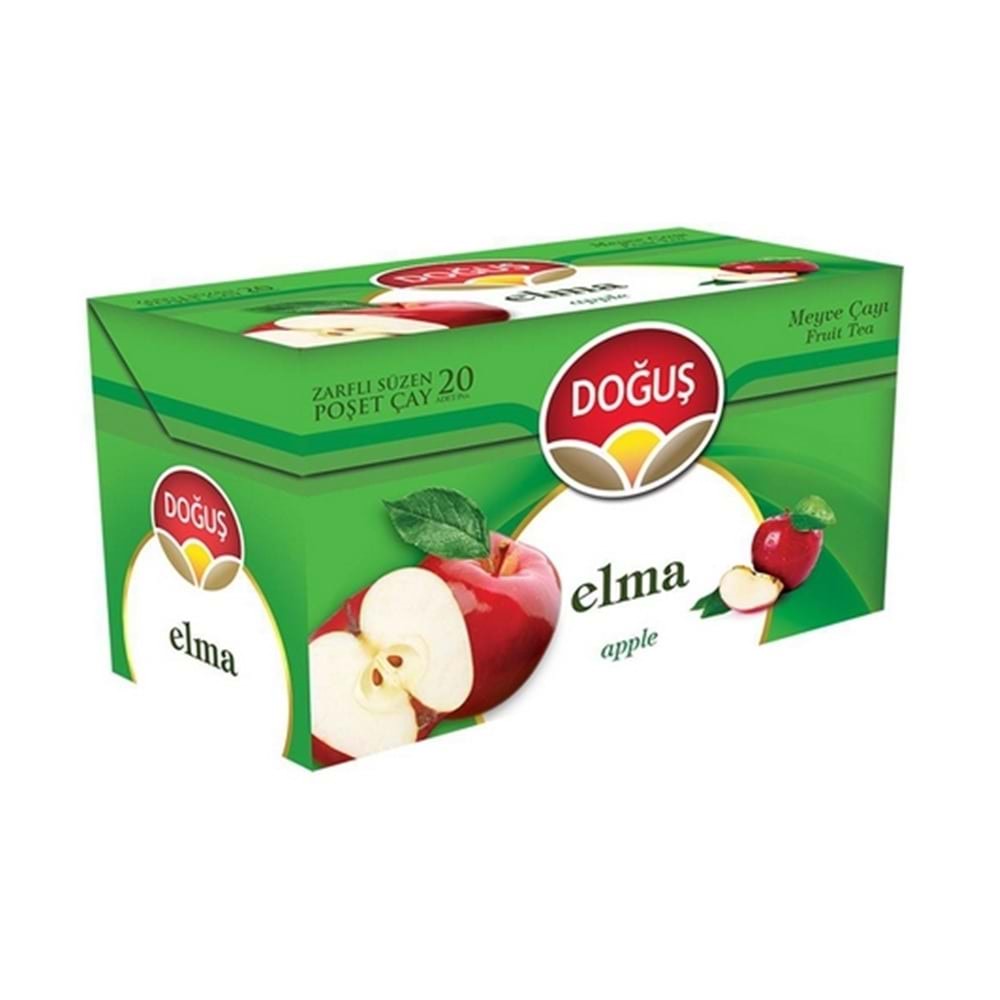 Doğuş Poşet Meyve Çayı Elma 20 Li Paket 40 Gr