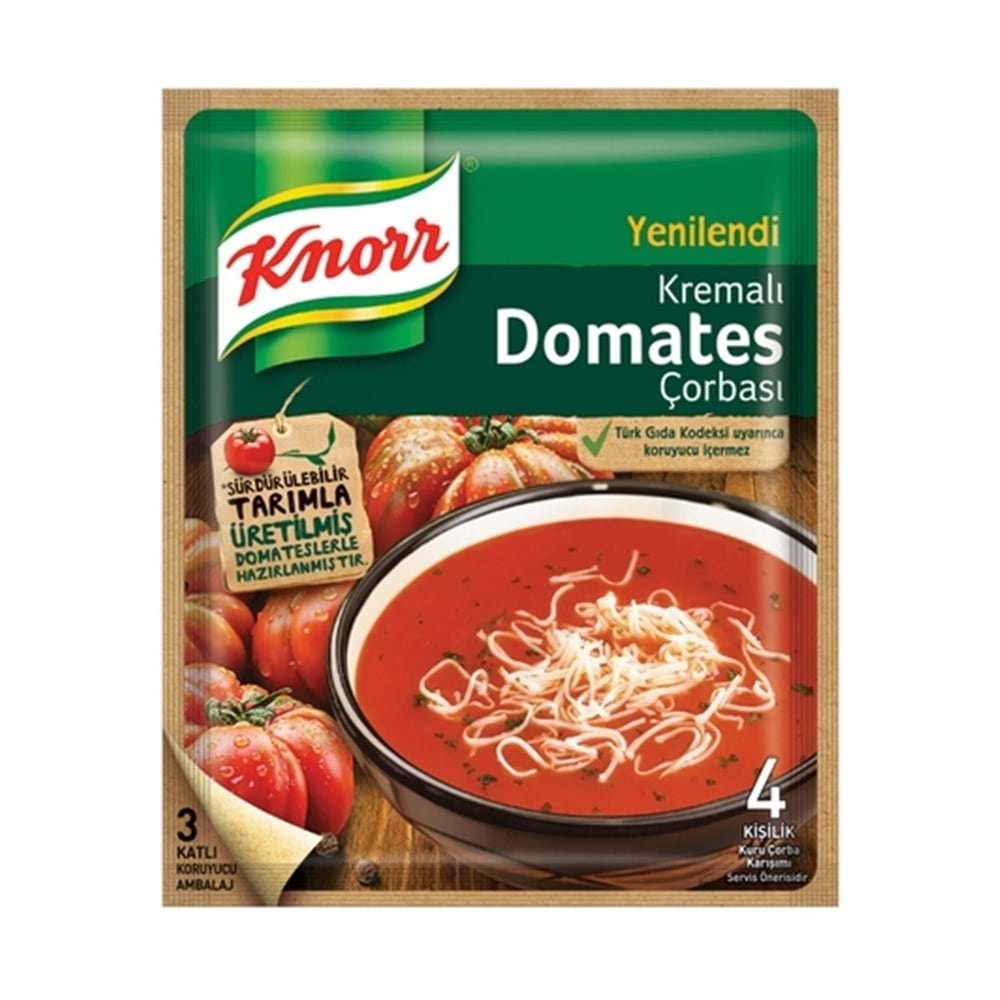 Knorr Kremalı Domates Çorbası 69 Gr